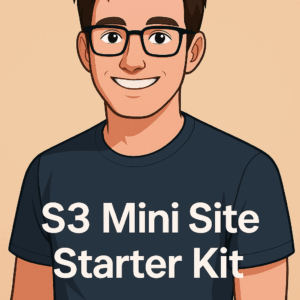 AWS S3 Mini Site Starter Kit