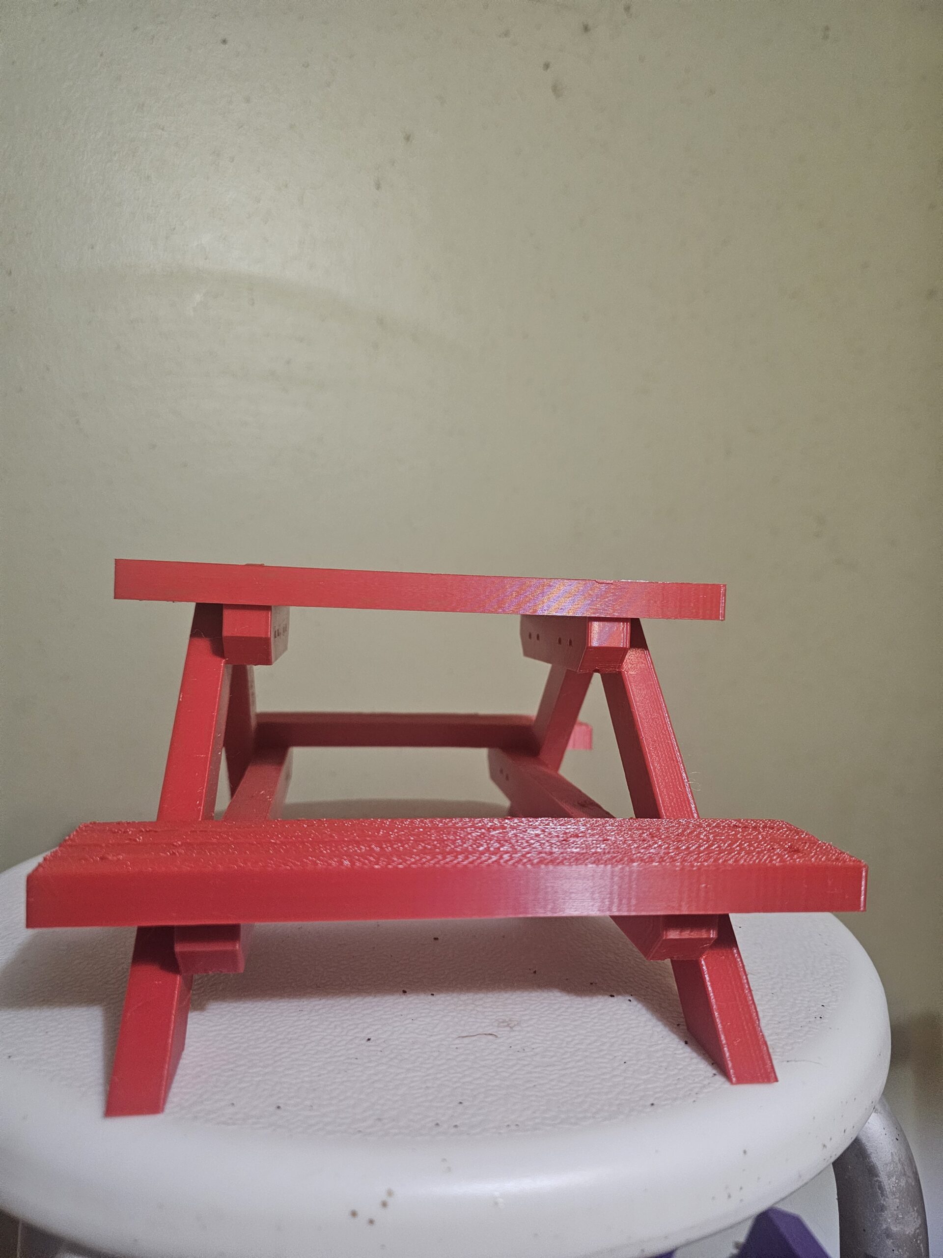 Mini Picnic Table Squirrel Feeder – 3D Printed Backyard Snack Station - Image 3